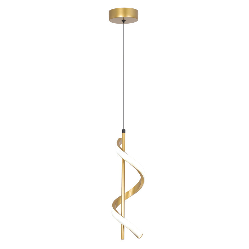 Spiral Chandelier For The Dining Room Modern Bedside Light