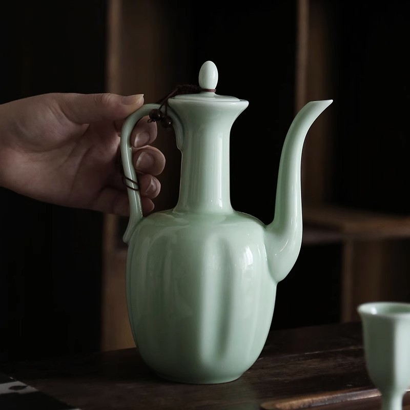 Ceramic Chinese Style Song Wine Pot Liquor Divider - Image 5