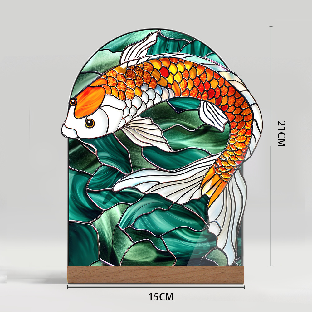 Plant Floral And Landscape Decorative Acrylic Ornaments With A Glass-like Texture - Image 21