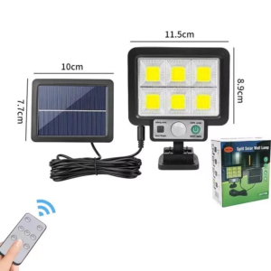 Solar-Powered LED Courtyard Lamp