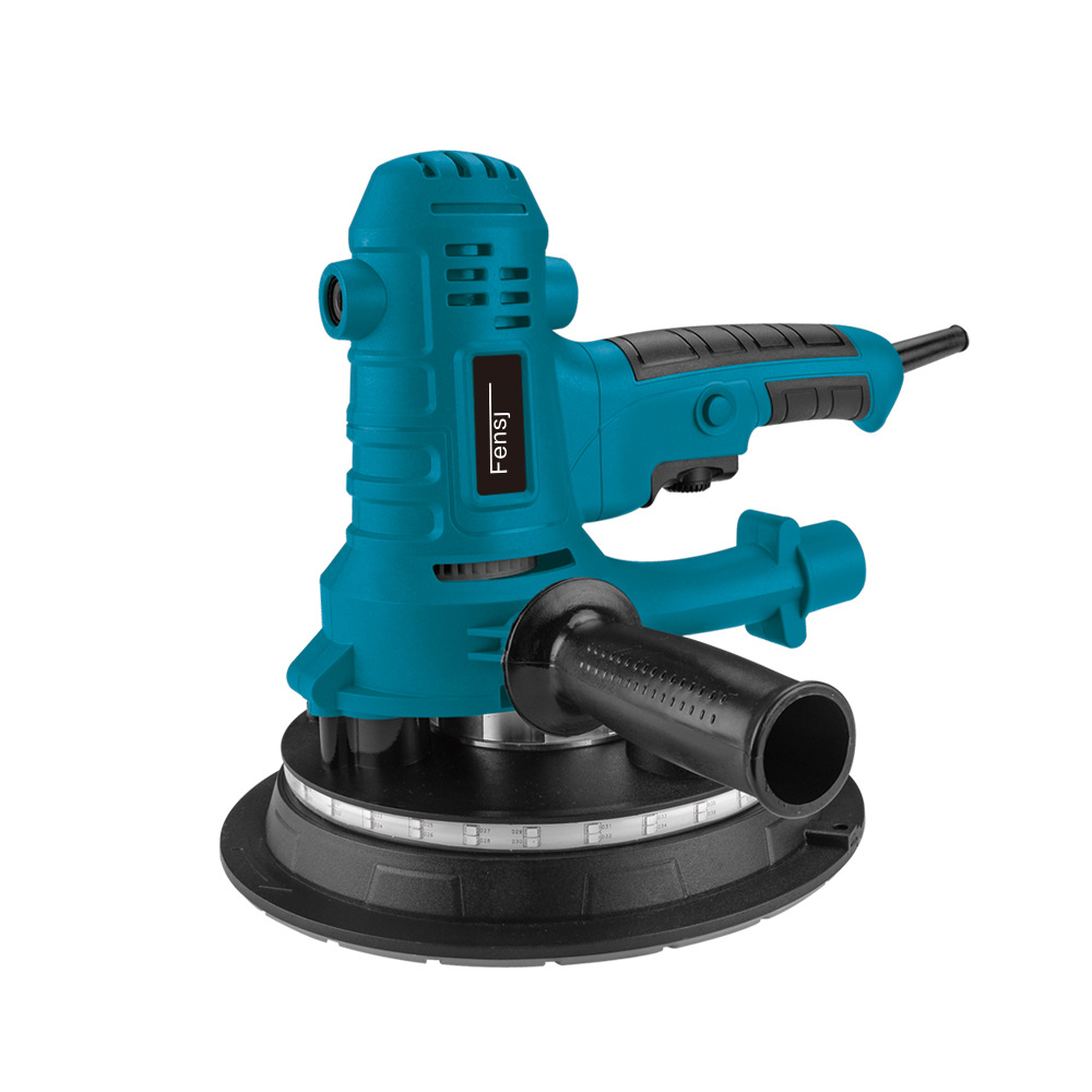 Handheld 225MM9-inch Grinding Plate Wall Surface Putty Grinding Machine Self-vacuum Hand-held Wall Grinding Machine With Light