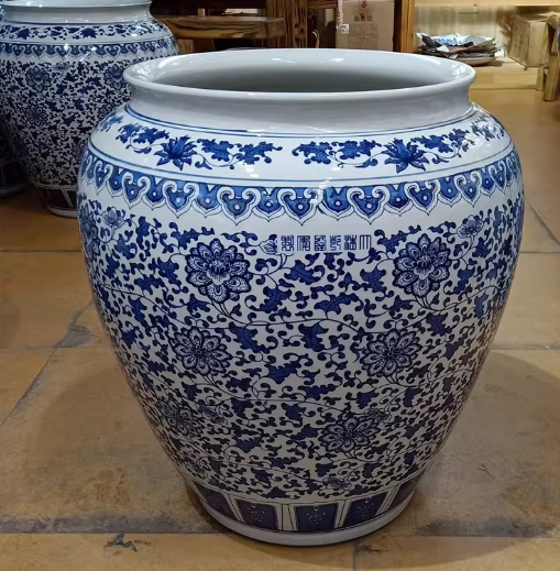 Large-size Blue And White Porcelain