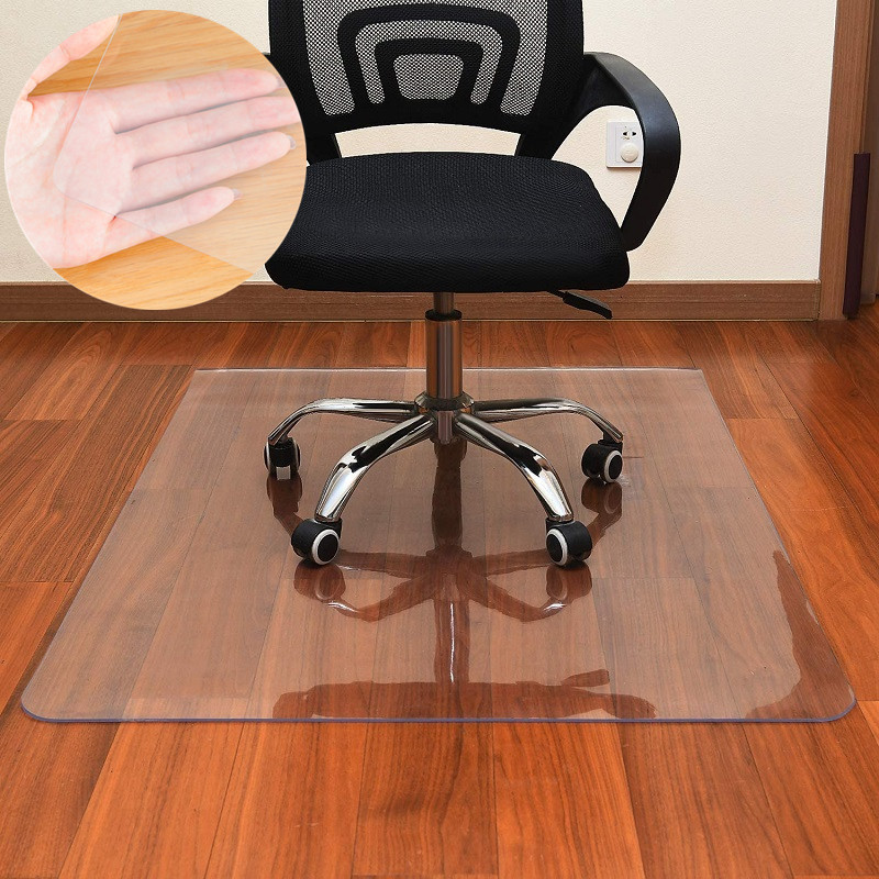 Transparent Mat For Office Study Desks Suitable For Hard Floors