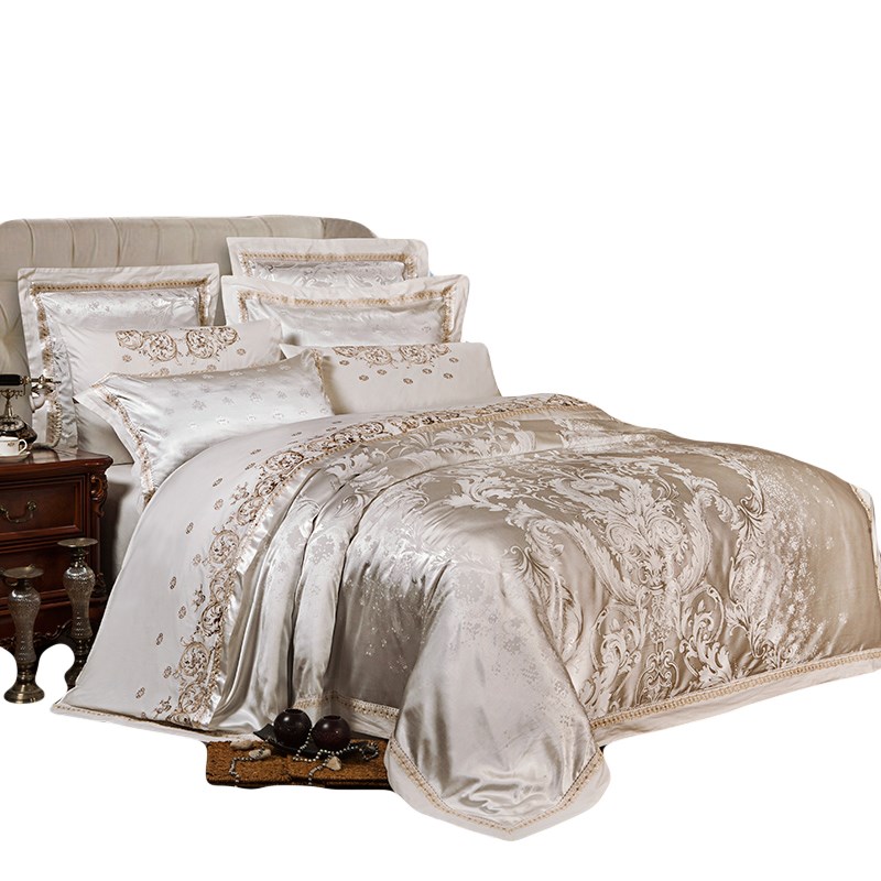 Four-piece Bed Full Cotton 1.5m1.8m Linen And Duvet Cover - Image 12