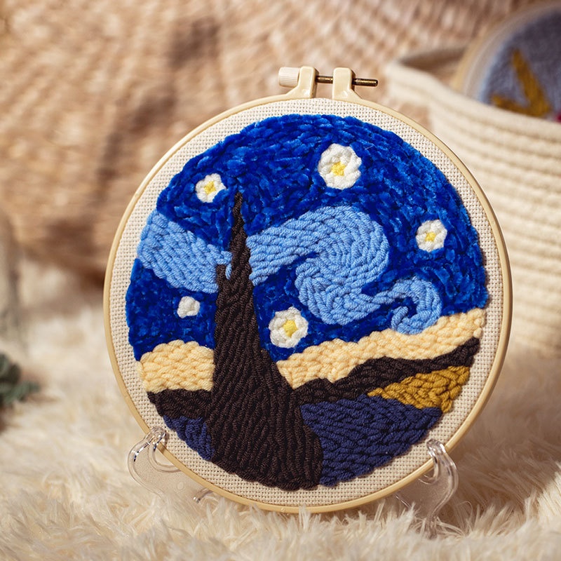 Handmade Embroidery Material Package Needle Children Beginners Stamp String Art Decoration - Image 18