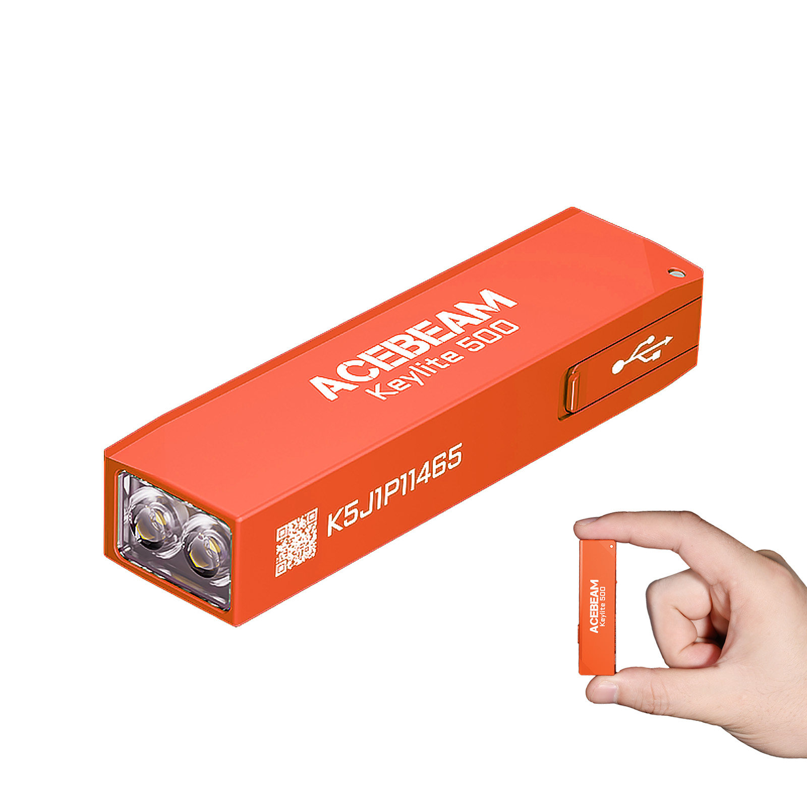 High-Intensity Rechargeable Keychain Flashlight For Home Use - Image 4