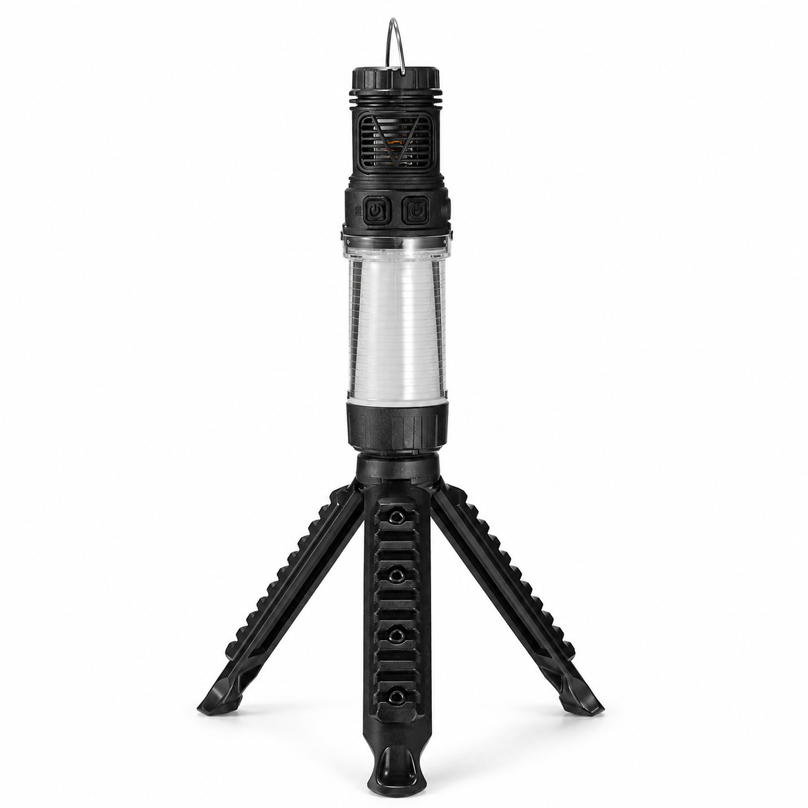 Rechargeable Magnetic Battery Display Type C Mosquito Repellent Lamp W8122 Black LED Safety Light OEM
