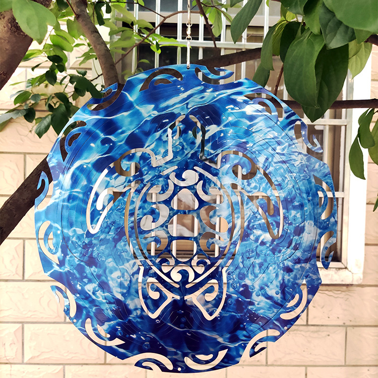 Rotating Wind Chime 12 Inch Color Wind Rotation - Image 8