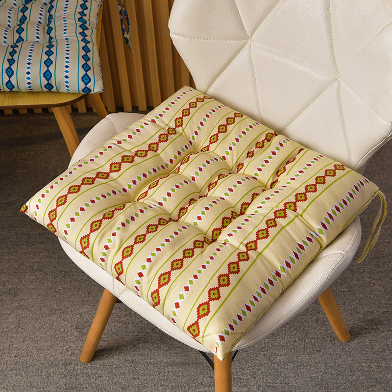 Simple Printed Square Cushion Cartoon Bay Window - Image 19