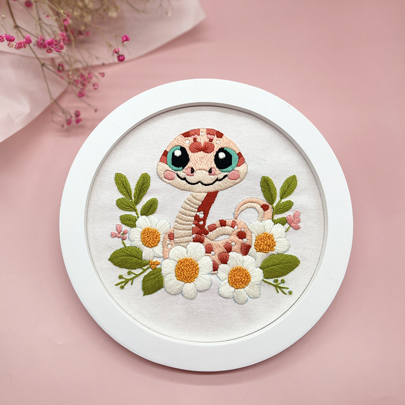 Simulated Snakes Animal Children's Cartoon Suit Living Room Hanging Painting - Image 3
