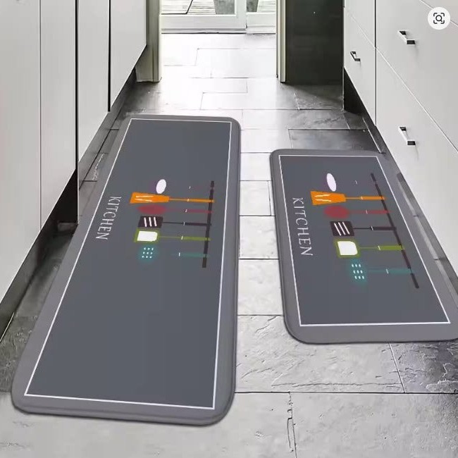 Kitchen Quick-drying Oil- And Water-absorbent Non-slip Floor Mat - Image 4