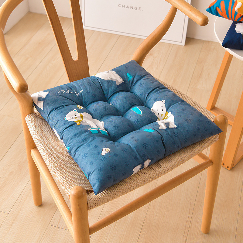 Simple Printed Square Cushion Cartoon Bay Window - Image 13