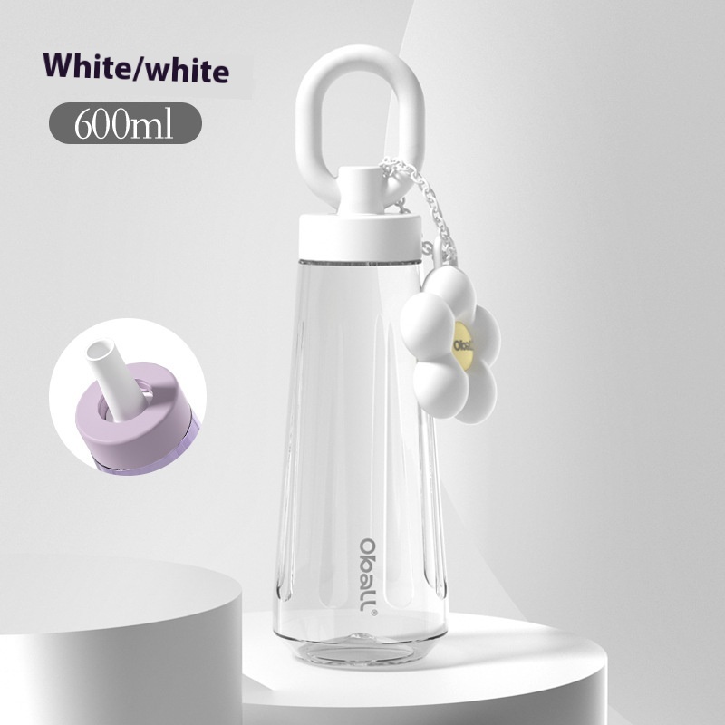Plastic Water Cup Summer Good-looking Tritan Cup With Straw