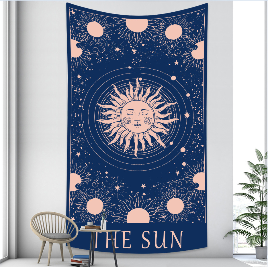 Tarot Brand New Product Indian Mandala Tapestry Witchcraft Tapestry Bohemian Style Decoration Home Decoration Hippie Mattress - Image 12