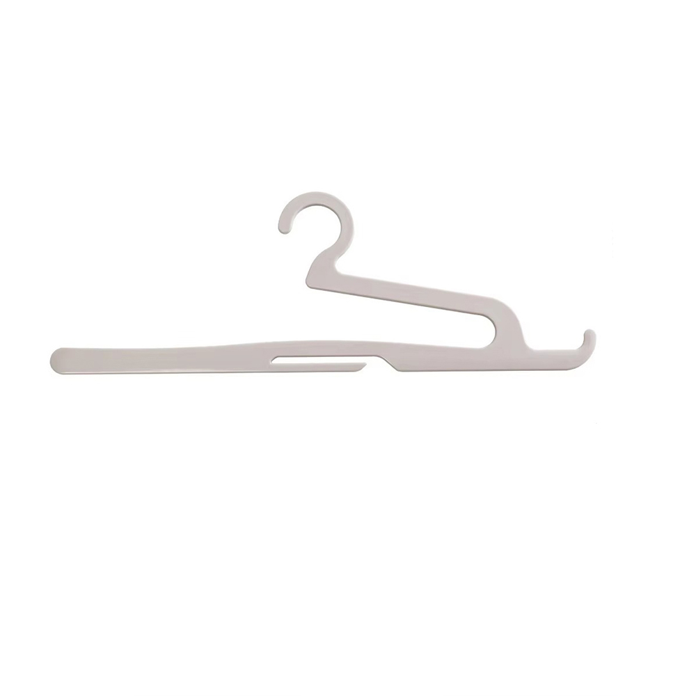 Z Shaped Open Ended Trouser Hanger, Non Slip, Heavy Duty Eco Plastic, Easy Access For Pants & Scarves, Space Saving