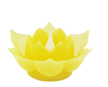 Electronic Plastic Big Lotus With Battery Lamp - Image 4