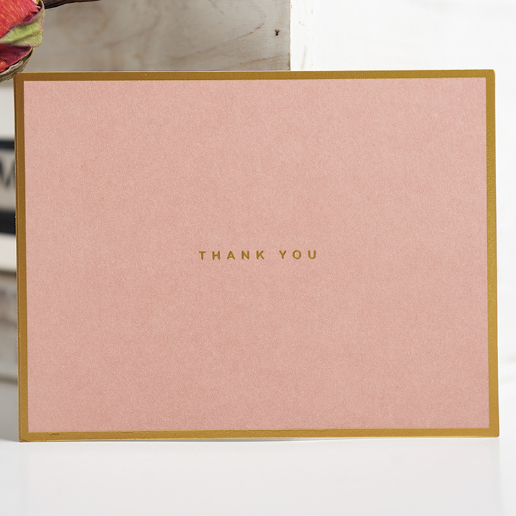Quartet Bronzing Border Business Small Card - Image 2