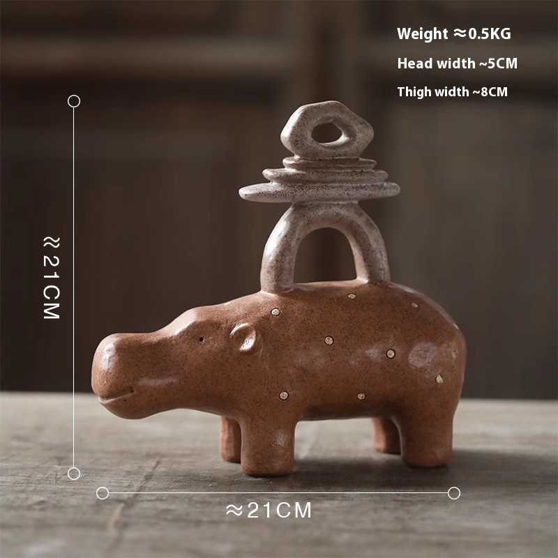Resin Handmade Animal Curio Shelf Ornaments Vintage