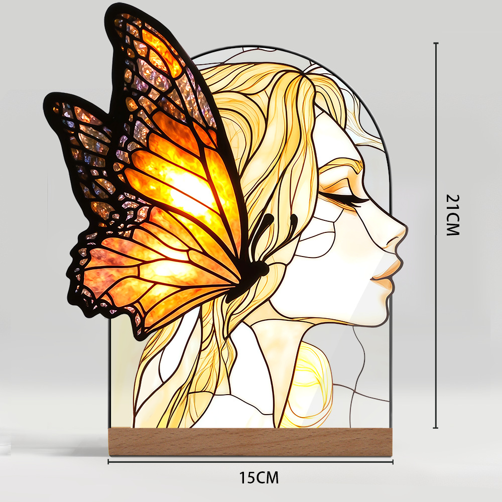 Plant Floral And Landscape Decorative Acrylic Ornaments With A Glass-like Texture - Image 22