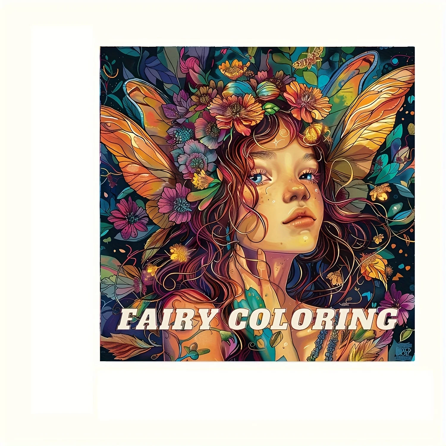 28 Pages Fairy Coloring Book Coloring Book For Adult Stress Reduction Colouring Book Valentine's Day Gifting, Birthday Party Gift, Drawing Supplies, Christmas Gift, Back To School Supplies