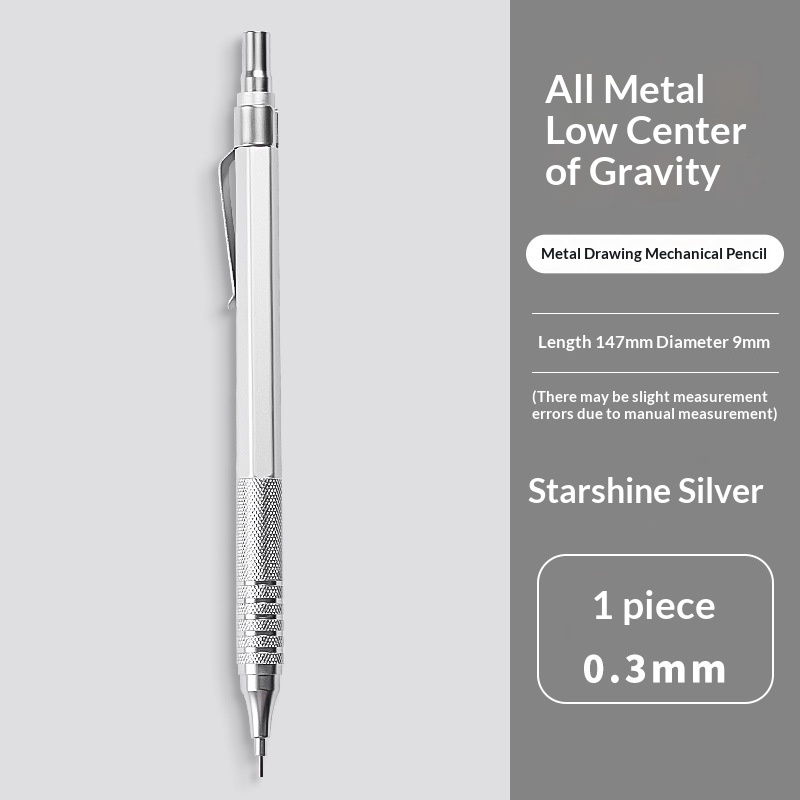 All-metal, Low-center-of-gravity Drafting And Technical Pencil - Image 10