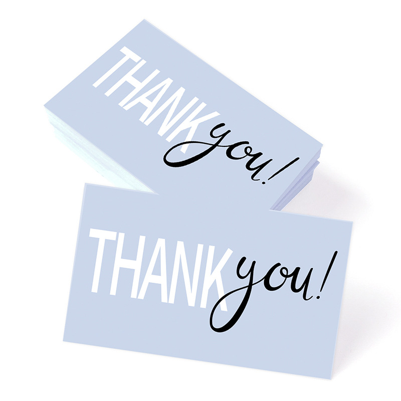 Thank-you Card Gift Present Holiday Greeting Card Wedding Business Party Invitation