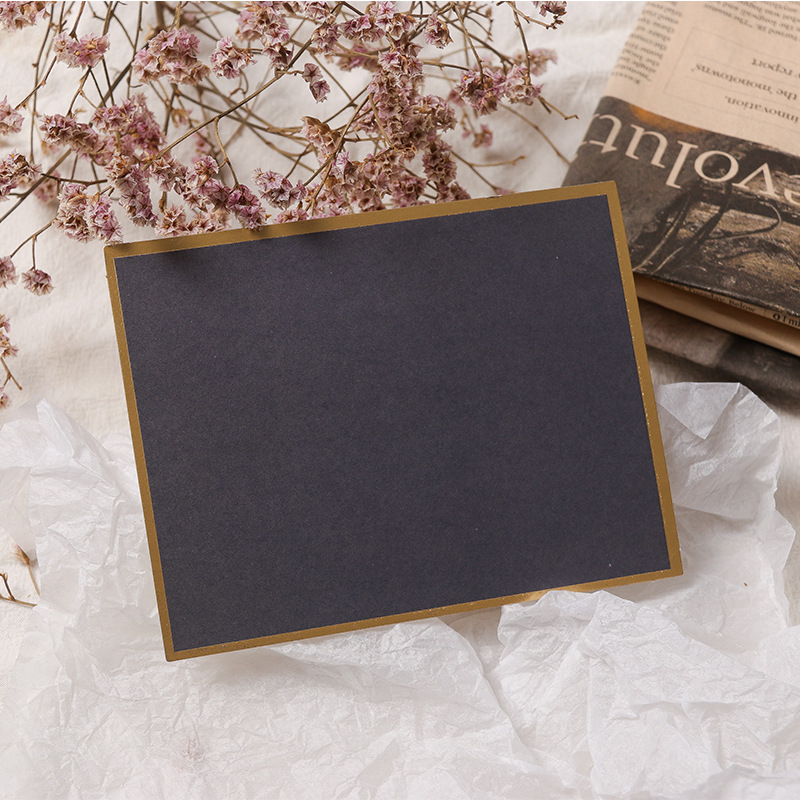 Quartet Bronzing Border Business Small Card - Image 3