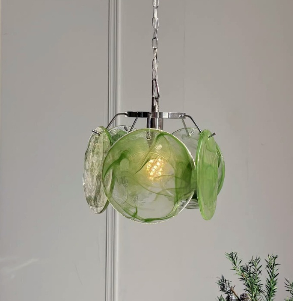Handmade Glass Bedroom Bedside SconceLight Fixture - Image 3