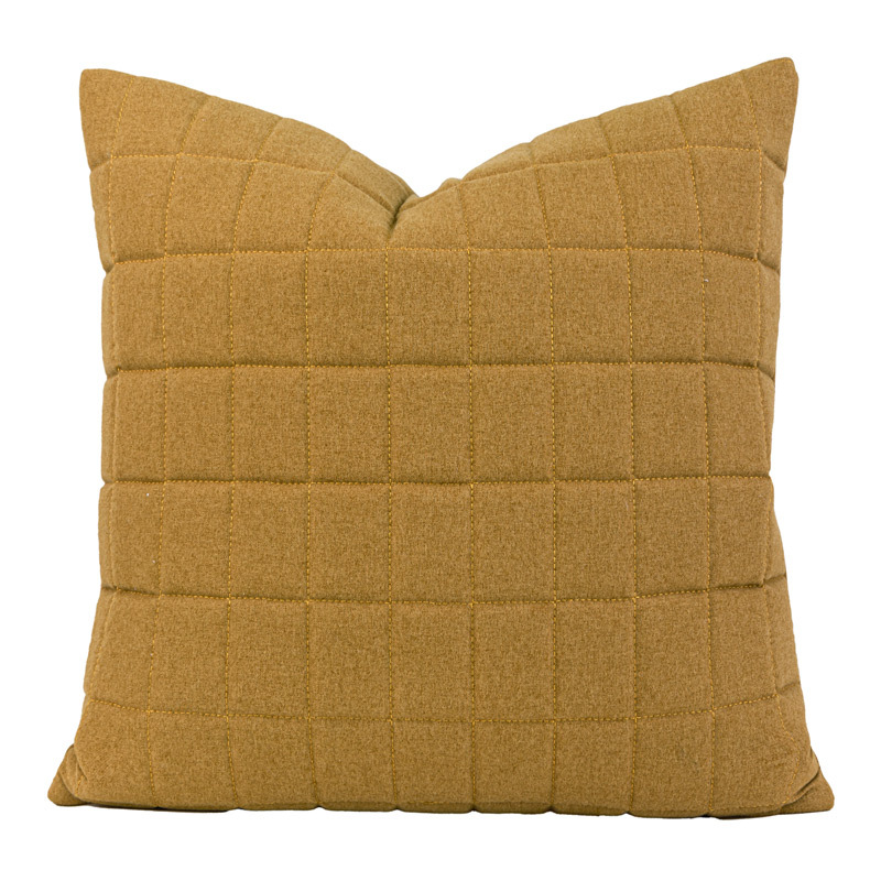 Turmeric-yellow And Beige Pillow Covers For Living Room Sofas Modern Style - Image 6