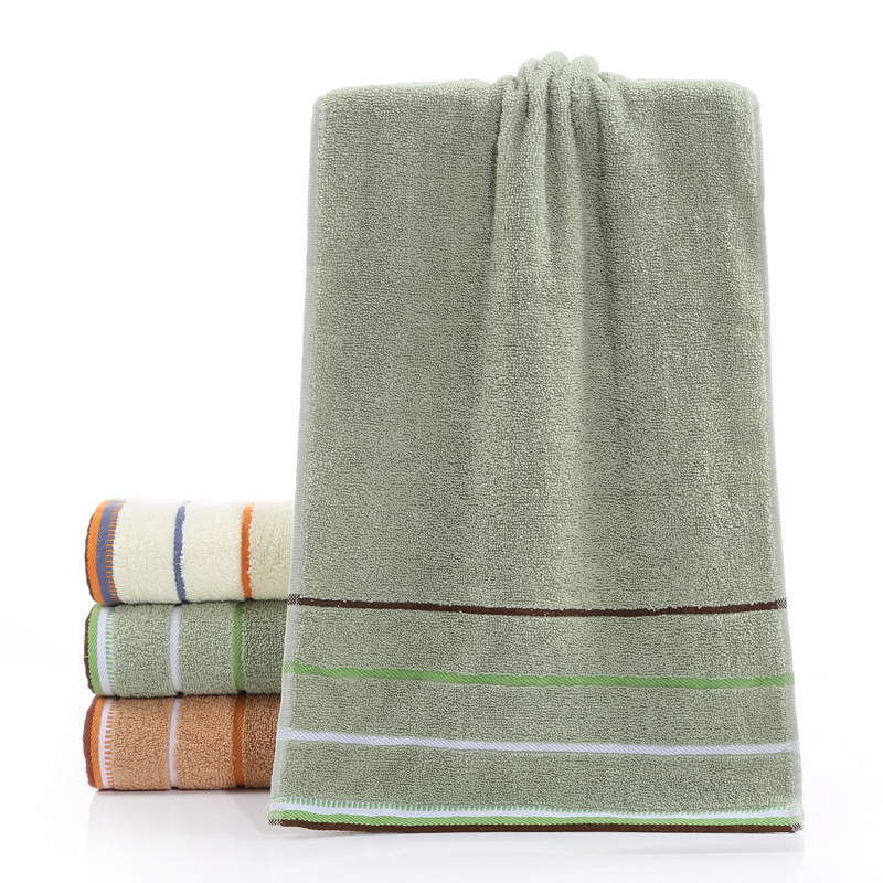 Household Thickened Soft Plain Cotton Towel - Image 2