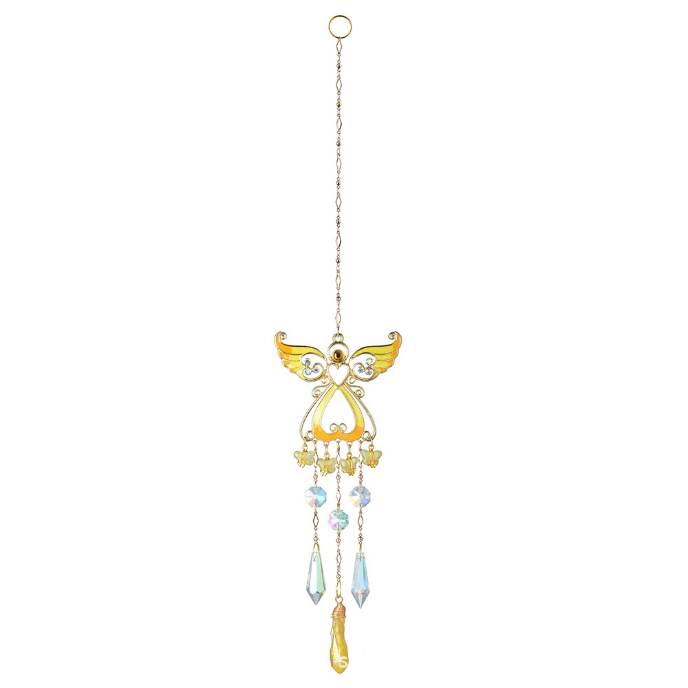 Multi-colored Angel Crystal Courtyard Light-capturing Ornaments For Balcony Windows - Image 2