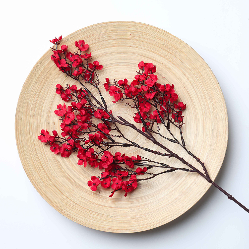 Single Plum Blossom Starry Sky Home Decoration Simulation Plastic Flowers - Image 6