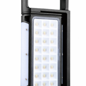 Rechargeable Magnetic Battery Display Power Bank Function LED Work Light W8152 1 Black 1700LM Portable