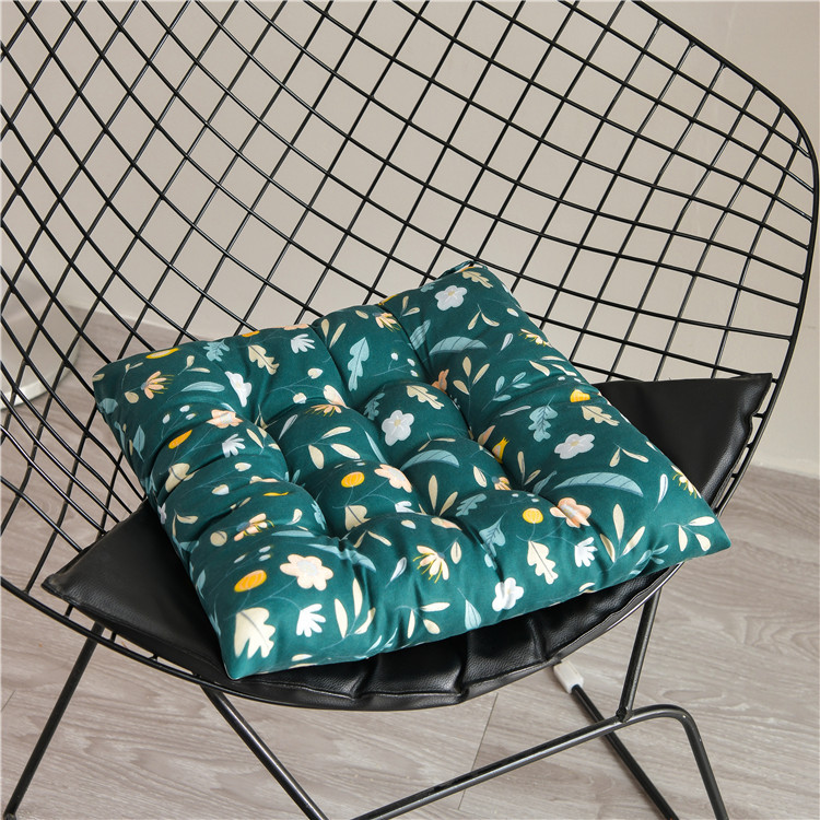 Simple Printed Square Cushion Cartoon Bay Window - Image 21