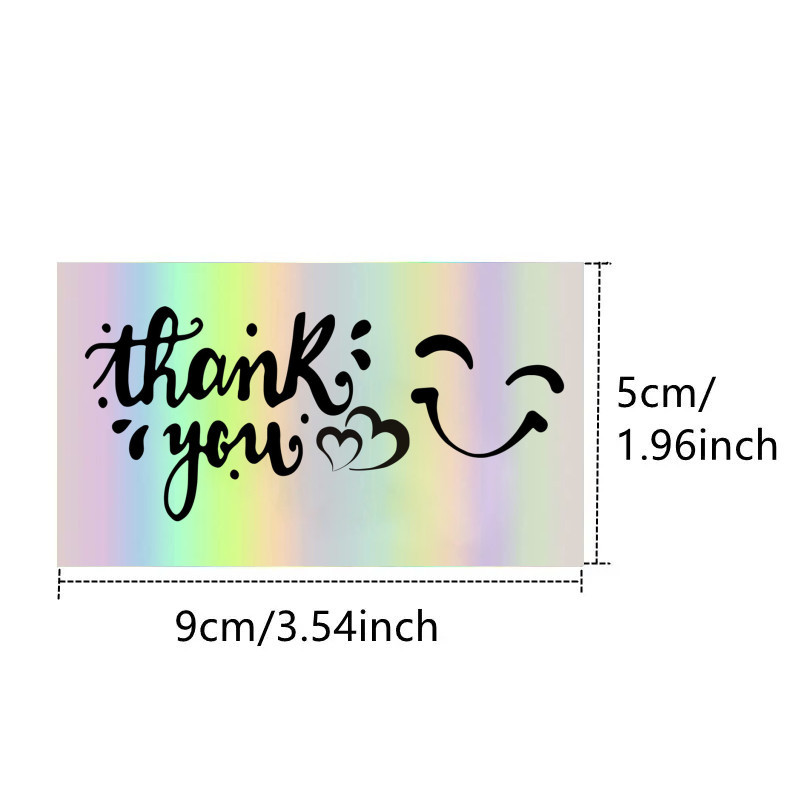 50 Sheetspack Laser Holographic Gift Card Greeting Card Gift - Image 9