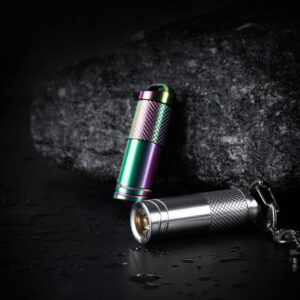 Mini Flashlight Charging Portable Titanium Alloy