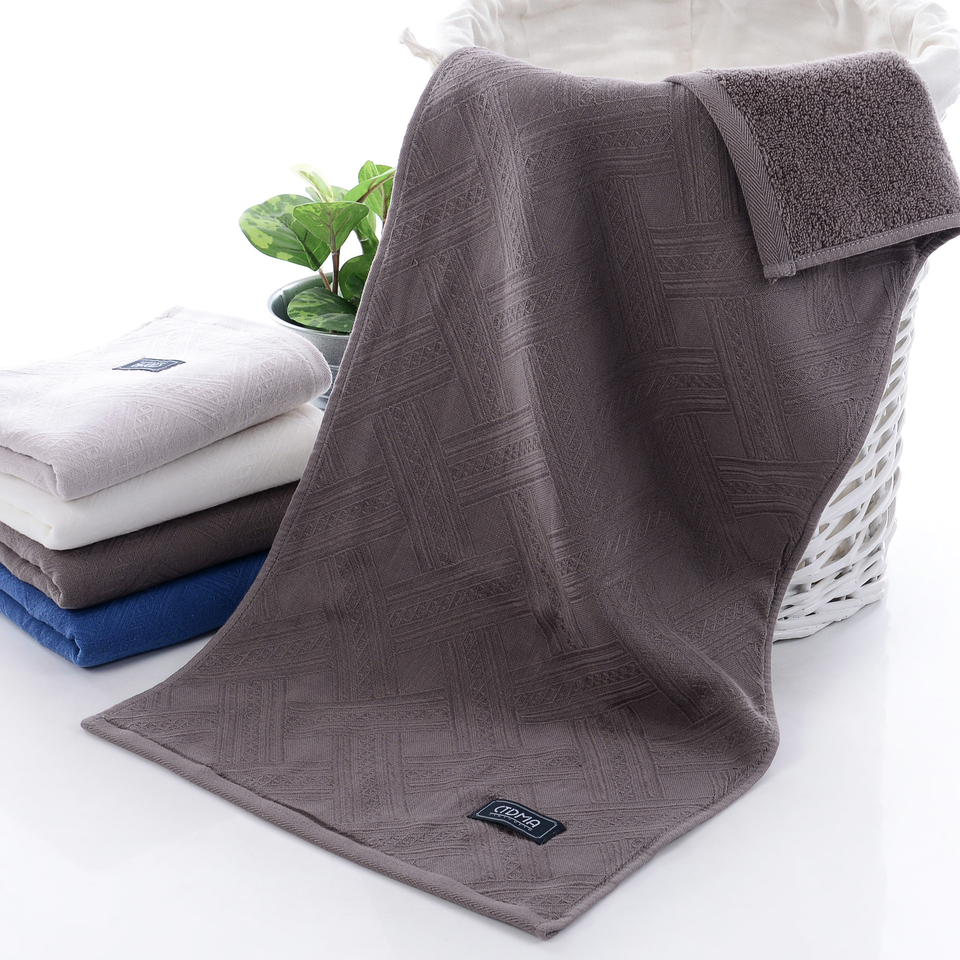 Pure Cotton Towels Wholesale Gauze Fabric Soft And Highly Absorbent