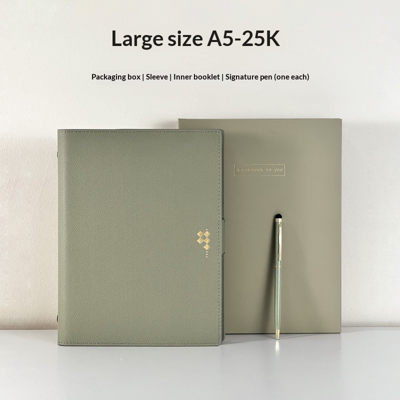 Gift Box With Pen And Loose-leaf Notebook Set - Image 15