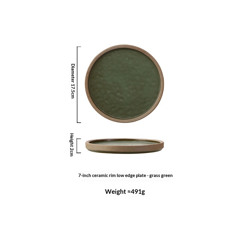 Light Meal Plate Practical Dish For Home Use