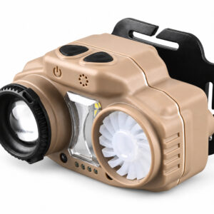 Rechargeable Motion Sensor Magnetic Zoomable LED Headlamp W663 1 Black For Camping Hiking Work Headlight