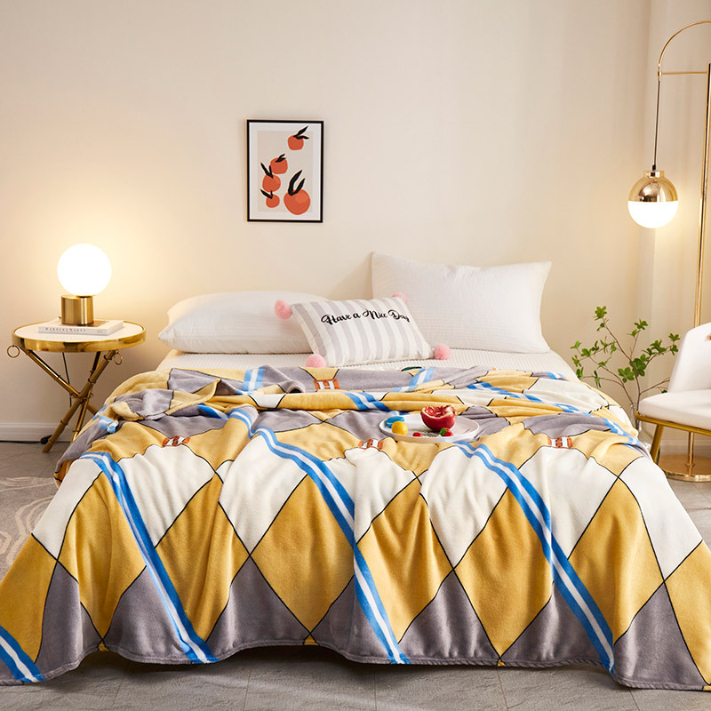 Creative Printing Warm Thickened Flannel Blanket - Image 2