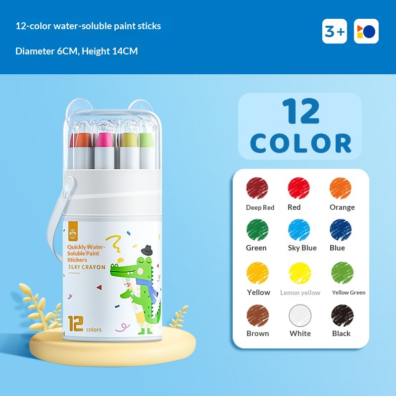 Washable Childrens Oil Pastels That Wont Fade Or Bleed Through Paper