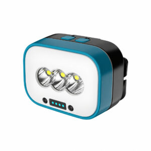 Rechargeable Motion Sensor Magnetic Battery Display LED Headlamp W666 2 Black For Camping Hiking Work